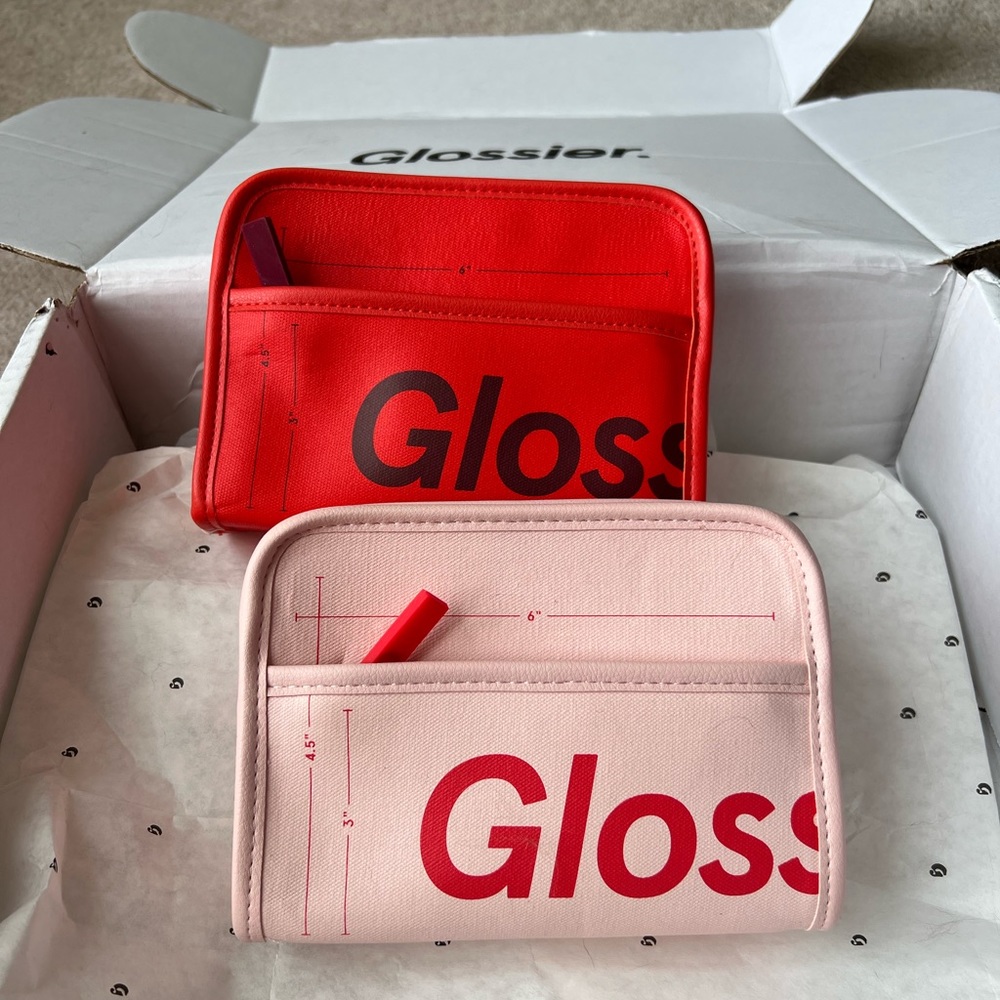Exclusive Philly Glossier Mini Makeup Bag